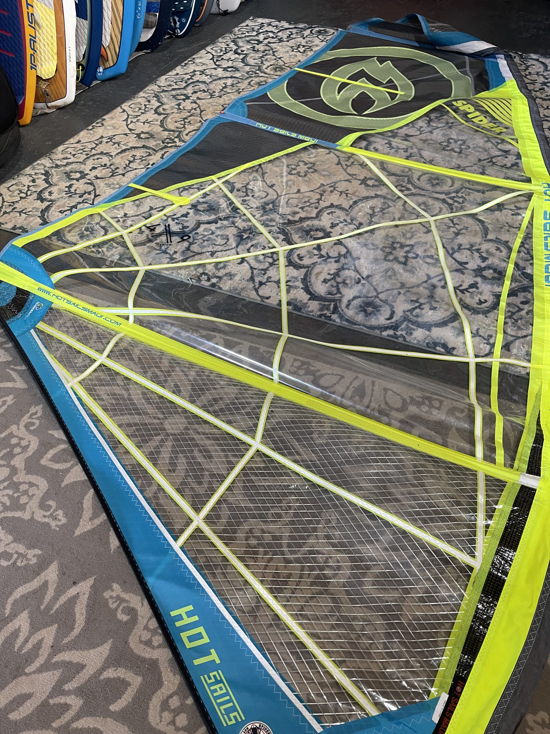 Used KSSpider 4.9 windsurf sail #7067 - Image 3