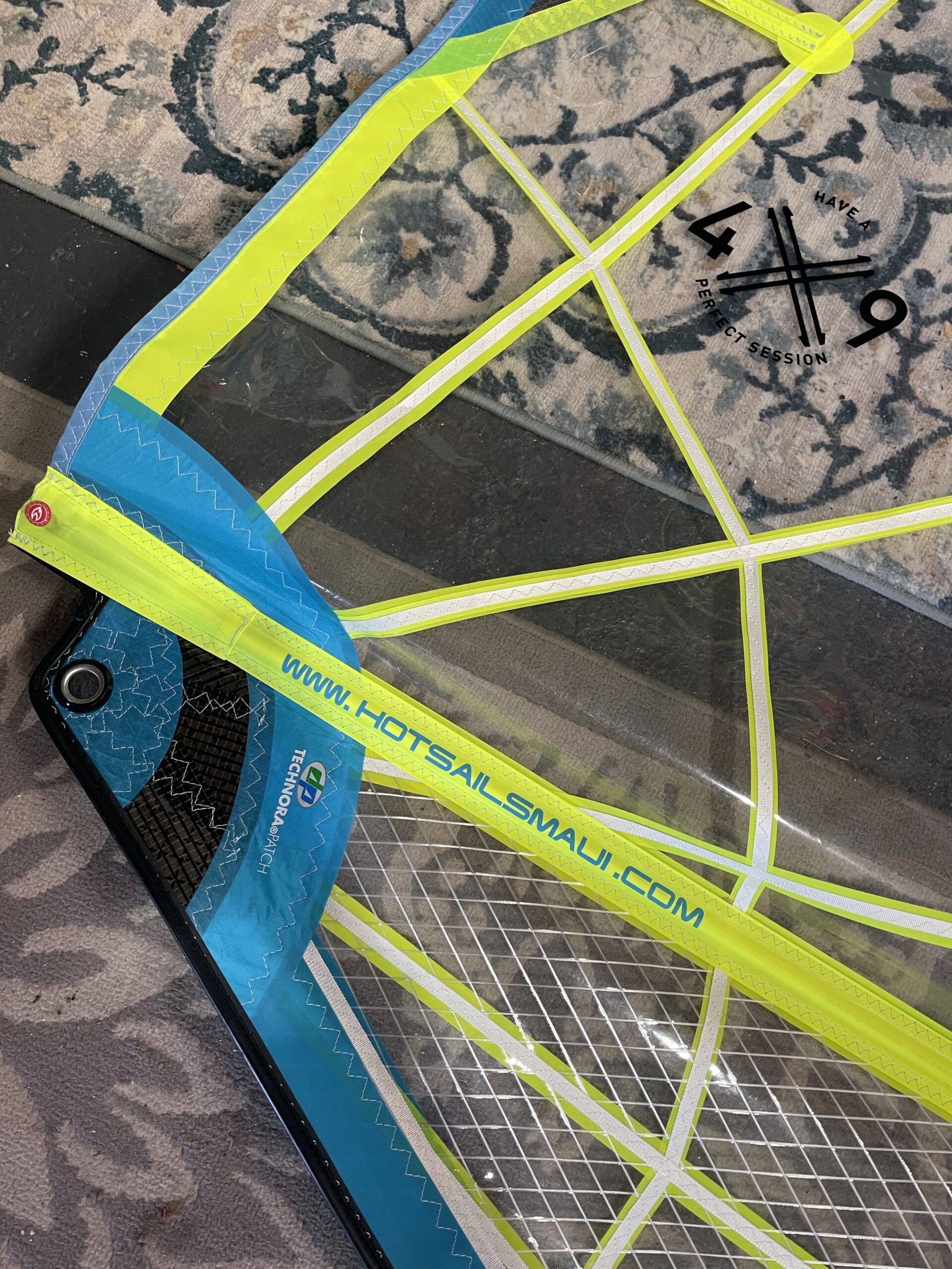 Used KSSpider 4.9 windsurf sail #7067 - Image 4